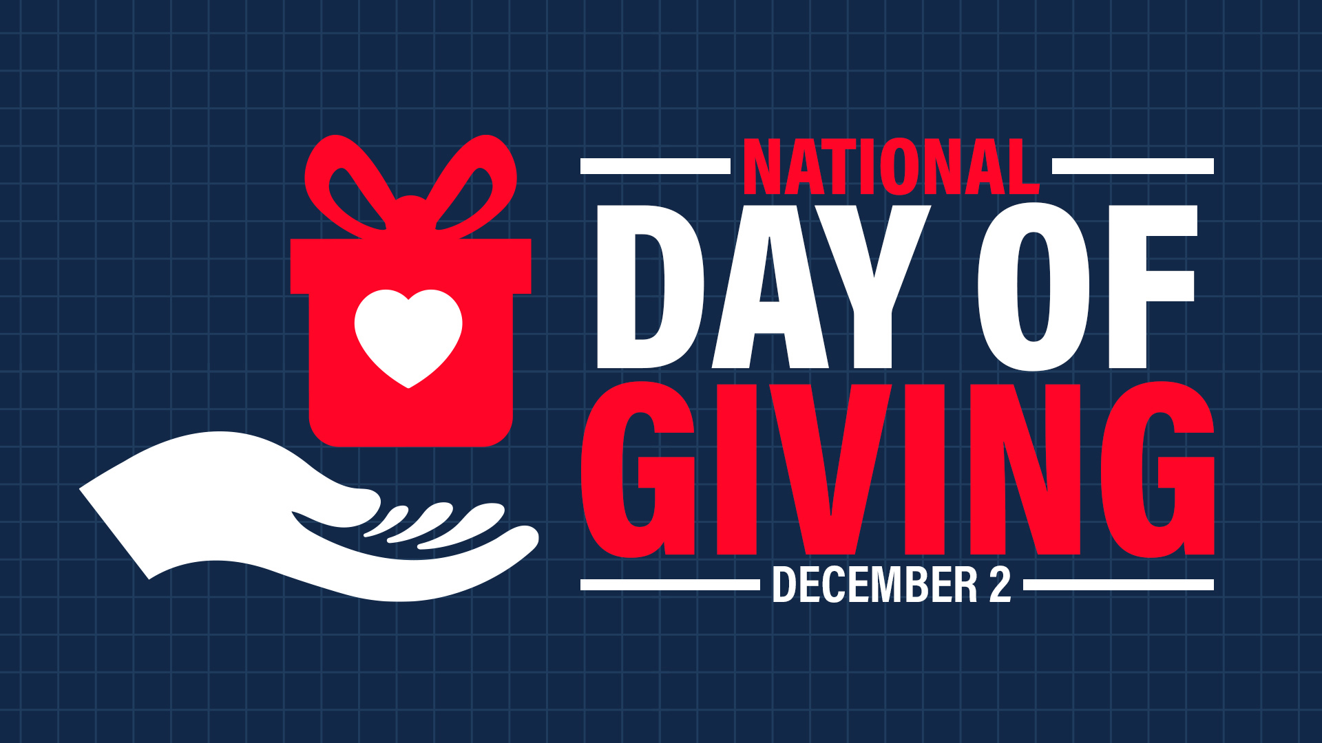 National Day of Giving Title Image
